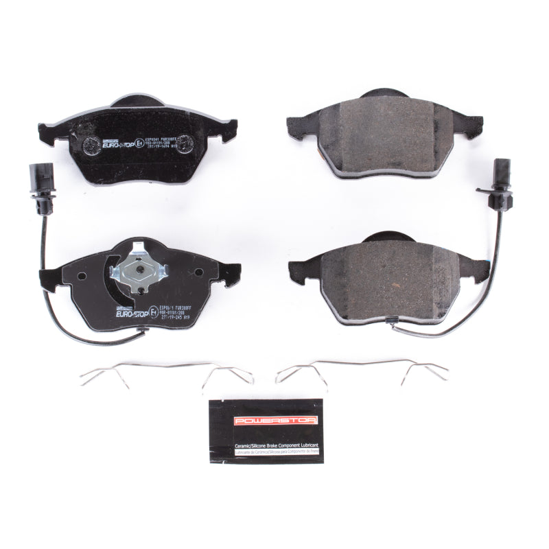 PowerStop 98-05 Volkswagen Passat Euro-Stop ECE-R90 Front Brake Pads
