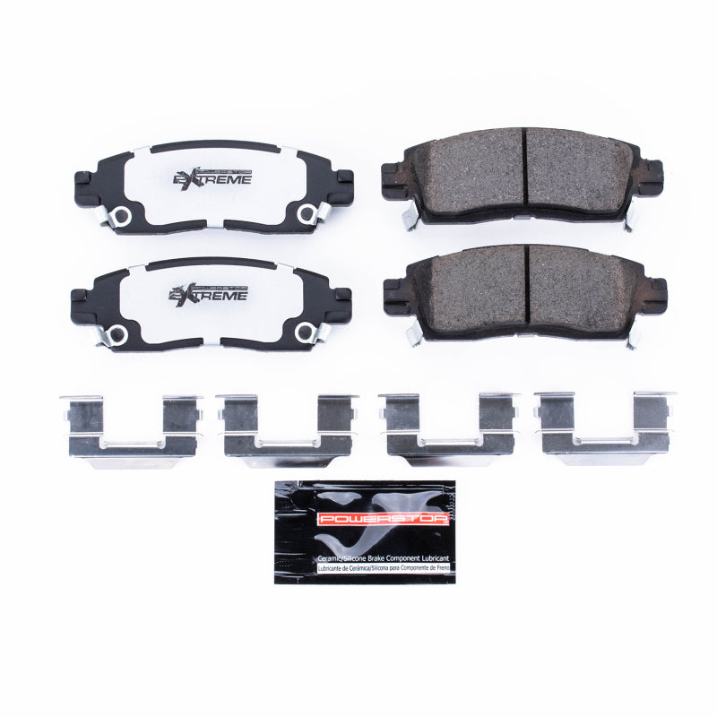 PowerStop 08-17 Buick Enclave Rear Z26 Extreme Street Brake Pads w/Hardware