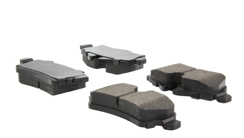 Stoptech PosiQuiet 12-13 Audi TT Quattro Semi-Metallic Front Brake Pads w/Shims and Hardware