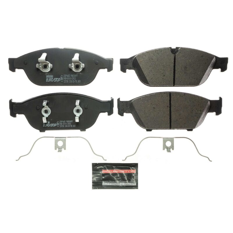 PowerStop 13-14 Audi A8 Quattro Euro-Stop ECE-R90 Front Brake Pads