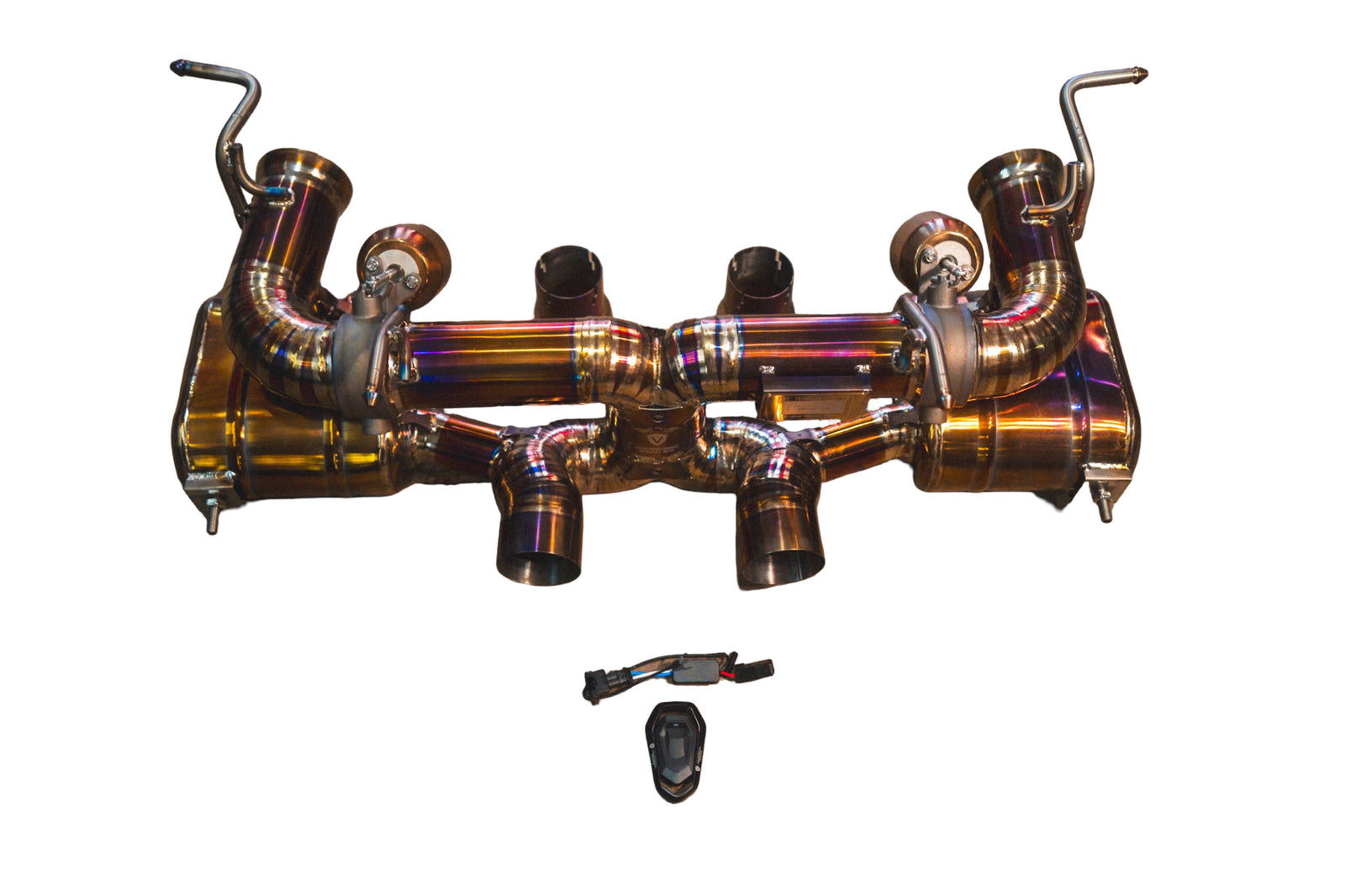 Valvetronic Designs - Ferrari 458 Italia Valved Sport Exhaust System - Grade 5 Titanium