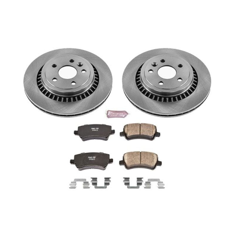 PowerStop 10-17 Volvo XC60 Rear Autospecialty Brake Kit