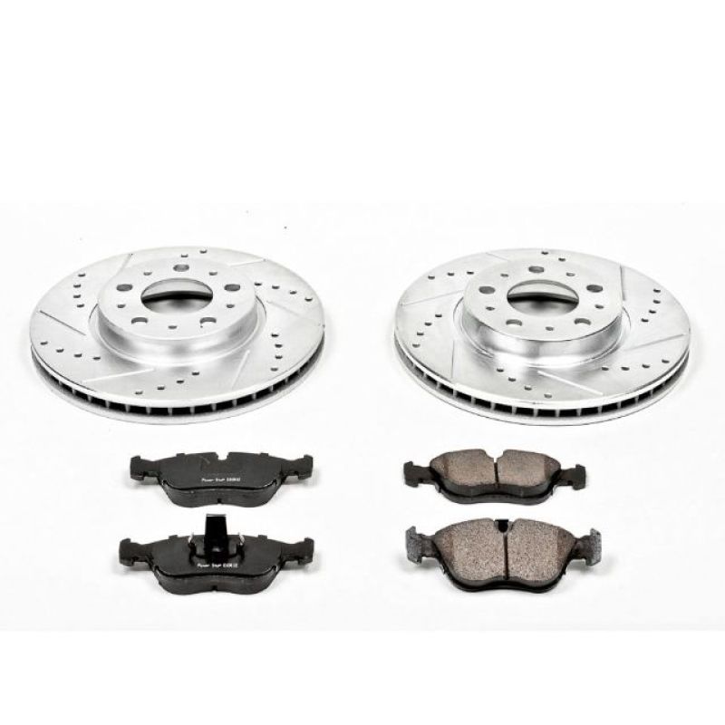 PowerStop 94-97 Volvo 850 Front Z23 Evolution Sport Brake Kit
