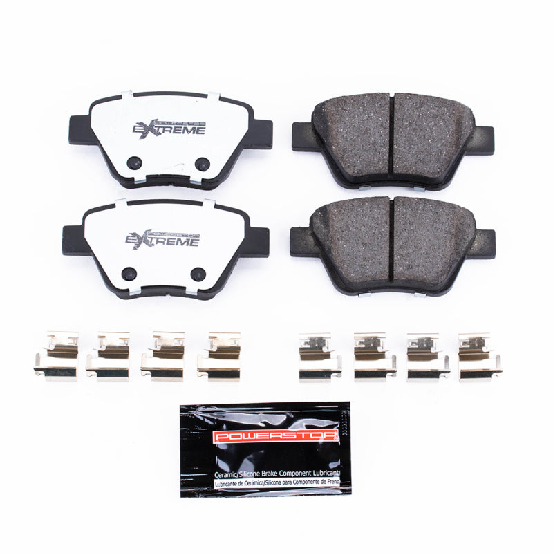 PowerStop 10-13 Audi A3 Rear Z26 Extreme Street Brake Pads w/Hardware