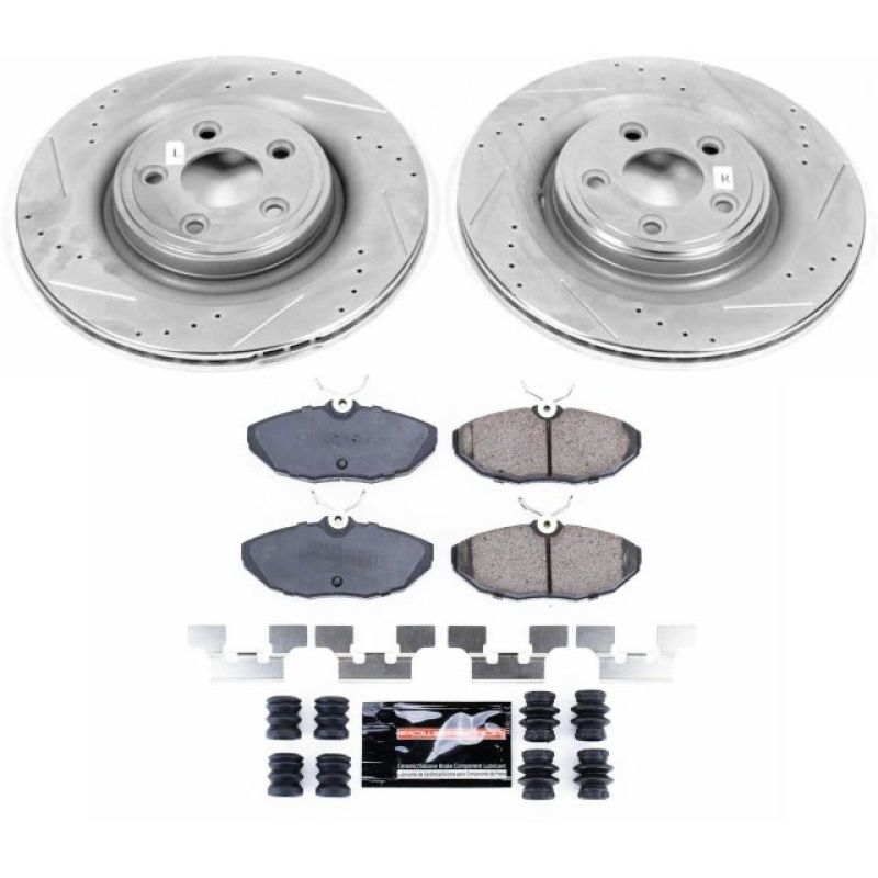 PowerStop 2006 Jaguar S-Type Rear Z23 Evolution Sport Brake Kit