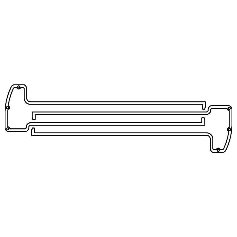 Cometic Gasket Jaguar 3.4L XK6 .060in AFM Cam Cover - Left