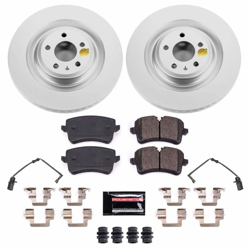 PowerStop 2018 Audi S8 Rear Z23 Evolution Sport Coated Brake Kit