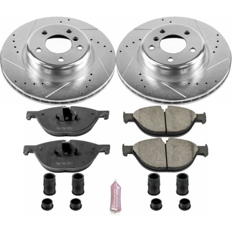 PowerStop 12-13 BMW 528i Front Z23 Evolution Sport Brake Kit