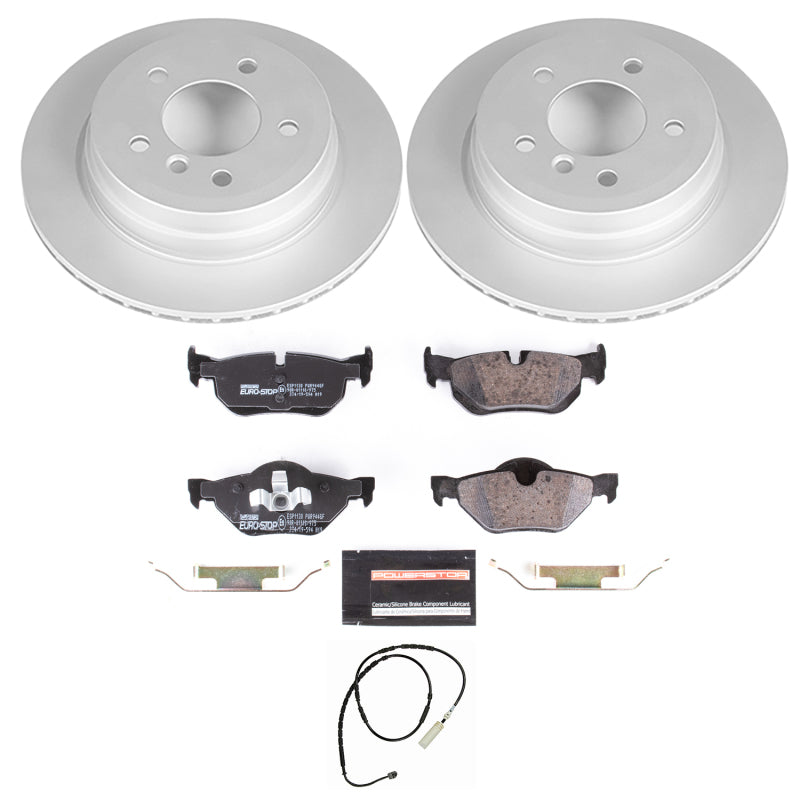 PowerStop 13-15 BMW X1 Rear Euro-Stop Brake Kit