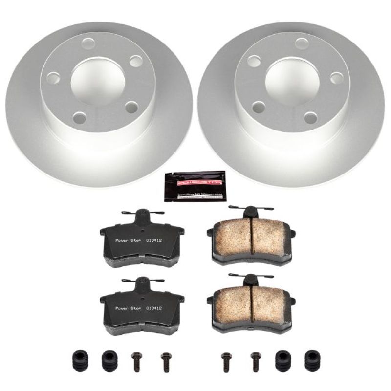 PowerStop 95-97 Audi A6 Rear Z23 Evolution Sport Coated Brake Kit