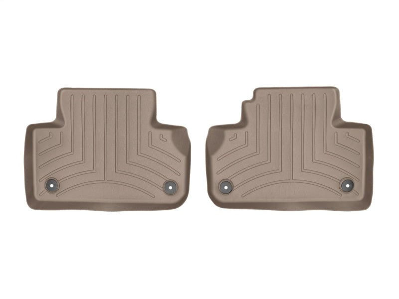 WeatherTech 2018+ Audi Q5/SQ5 Rear FloorLiner - Tan