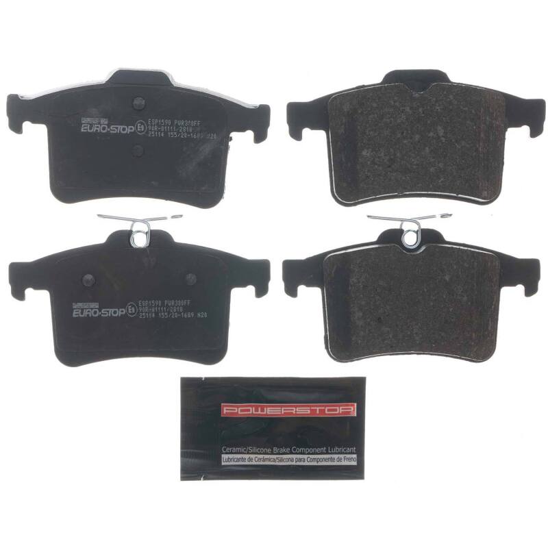 PowerStop 12-13 Jaguar XKR-S Euro-Stop ECE-R90 Rear Brake Pads