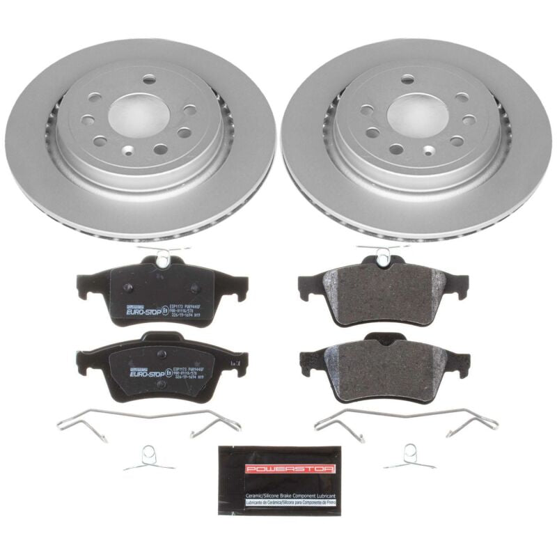 PowerStop 03-11 Saab 9-3 Rear Euro-Stop Brake Kit