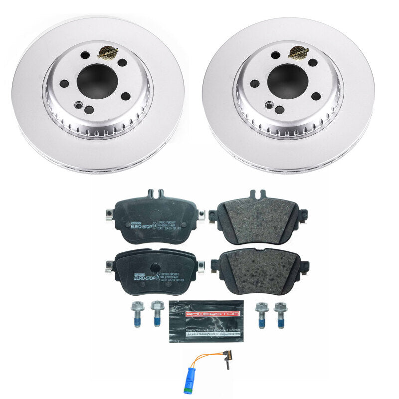 PowerStop 17-19 Mercedes-Benz E300 Rear Euro-Stop Brake Kit