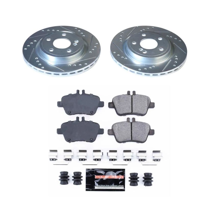 PowerStop 14-19 Mercedes-Benz CLA250 Rear Z23 Evolution Sport Brake Kit