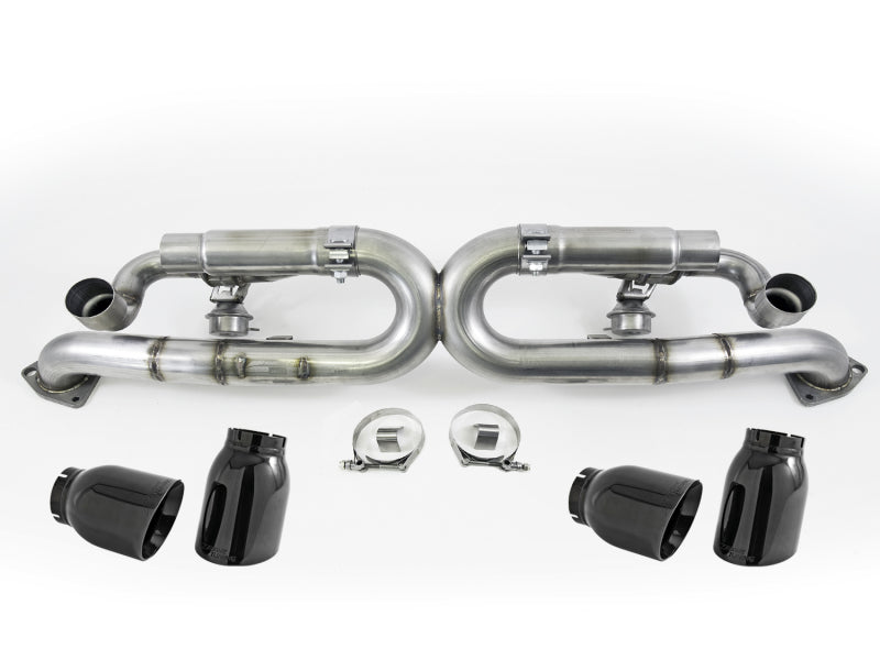 AWE Tuning Porsche 991 SwitchPath Exhaust for Non-PSE Cars Diamond Black Tips