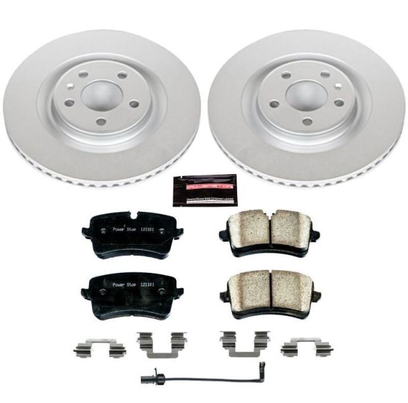 PowerStop 14-18 Audi A6 Rear Z23 Evolution Sport Coated Brake Kit