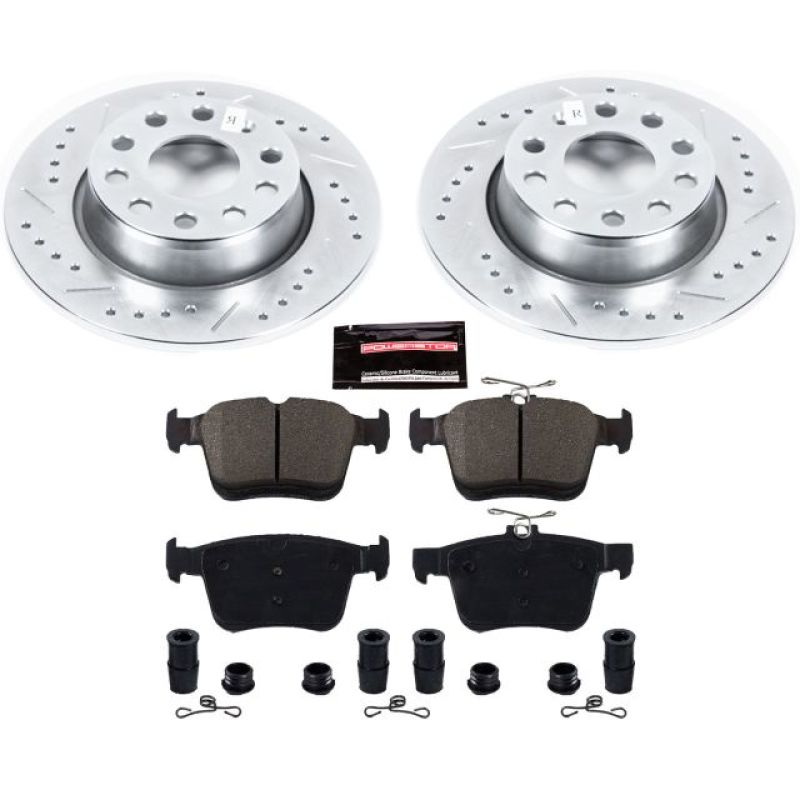 PowerStop 15-18 Audi A3 Rear Z23 Evolution Sport Brake Kit