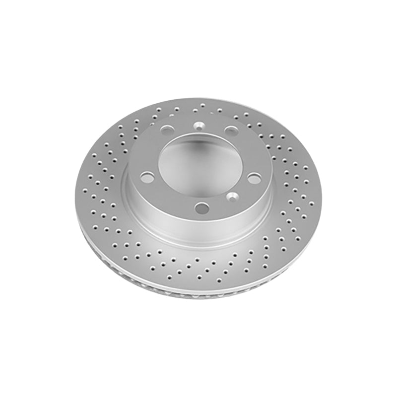 PowerStop 05-08 Porsche Boxster Front Left Evolution High Carbon Geomet Coated Rotor