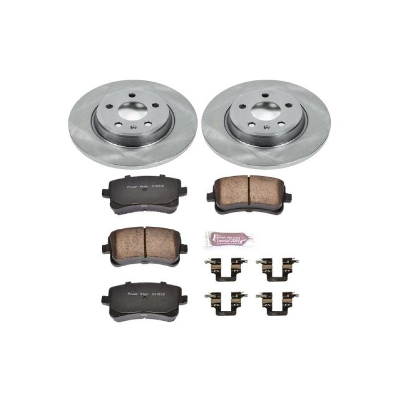 PowerStop 09-16 Audi A4 Rear Autospecialty Brake Kit