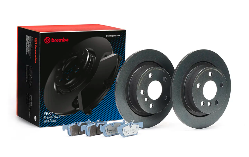 Brembo OE 16-21 BMW i3/18-21 i3s/2020 Mini Cooper EV Brake Kit - Rear for 2016-2021 BMW i3 Base