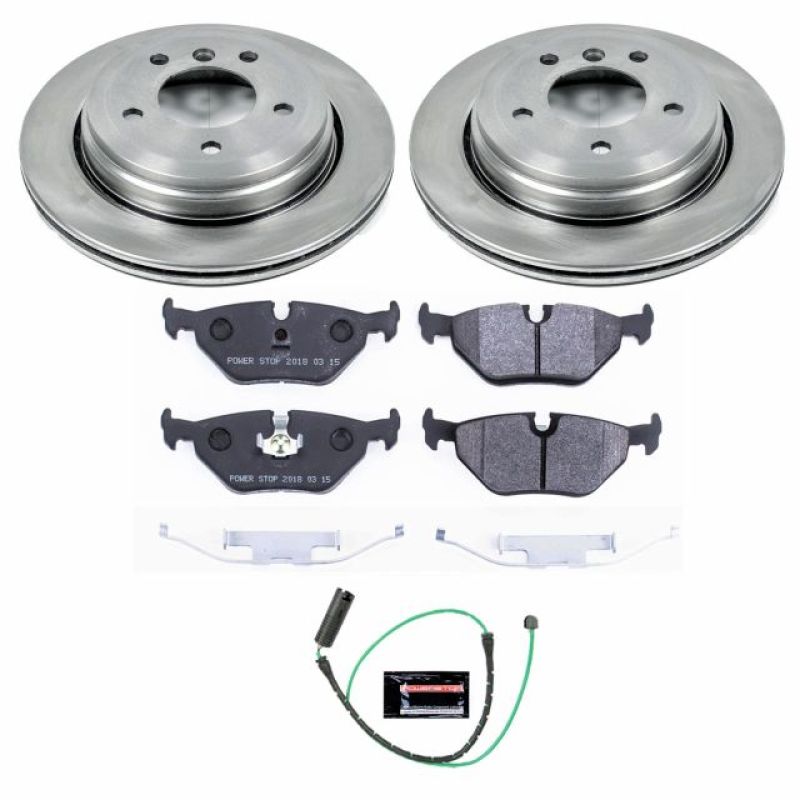 PowerStop 01-05 BMW 325xi Rear Track Day Brake Kit