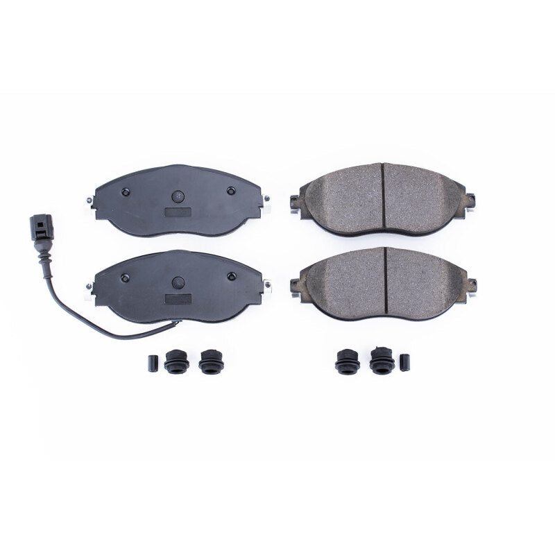 PowerStop 2019 Audi A3 Quattro Front Z17 Evolution Ceramic Brake Pads w/Hardware