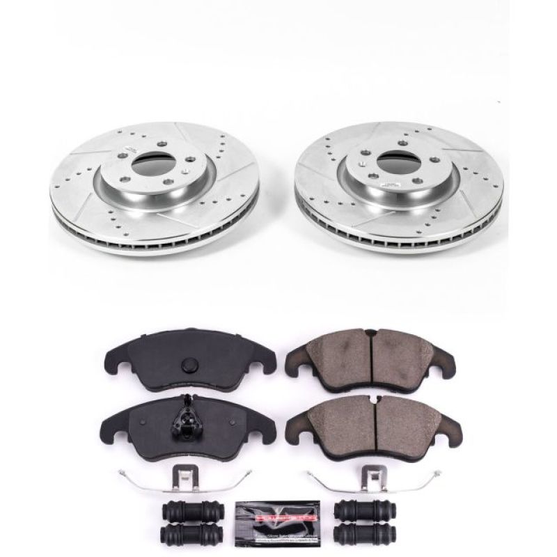PowerStop 12-16 Audi A4 Front Z23 Evolution Sport Brake Kit