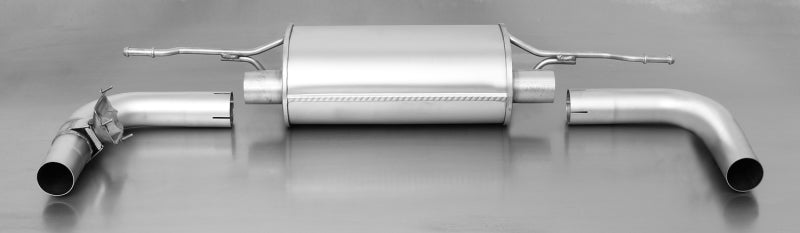 Remus Audi Tt Coupe And Cabrio Typ 8S Fwd And Quattro Type 8S 2014 2.0L Tfsi 169 Kw Axle Back - Muffler