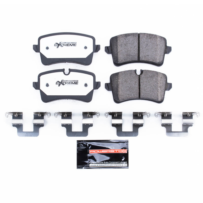 PowerStop 12-18 Audi A6 Rear Z26 Extreme Street Brake Pads w/Hardware