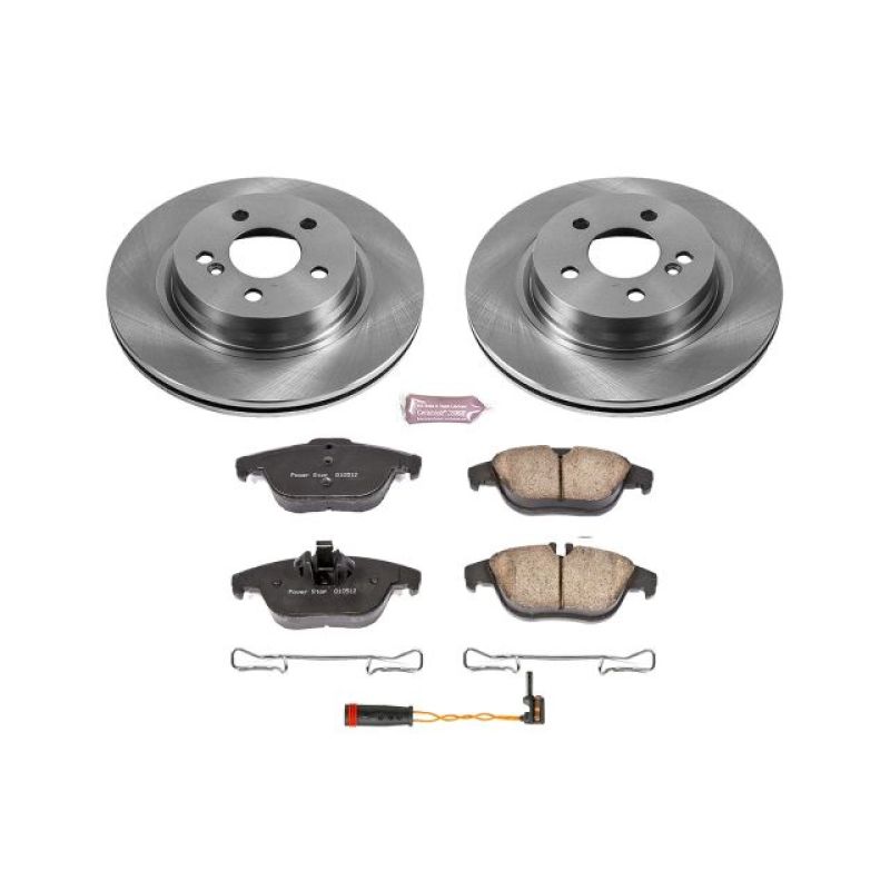 PowerStop 12-15 Mercedes-Benz C250 Rear Autospecialty Brake Kit