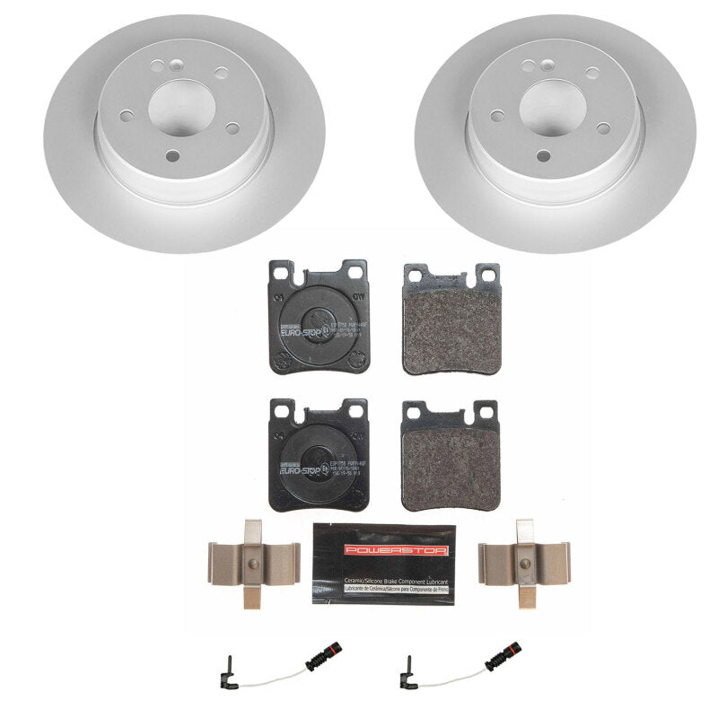 PowerStop 98-03 Mercedes-Benz E320 Rear Euro-Stop Brake Kit