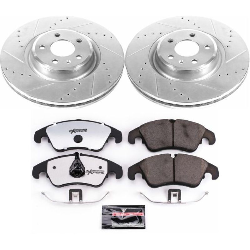 PowerStop 14-18 Audi A6 Front Z26 Street Warrior Brake Kit