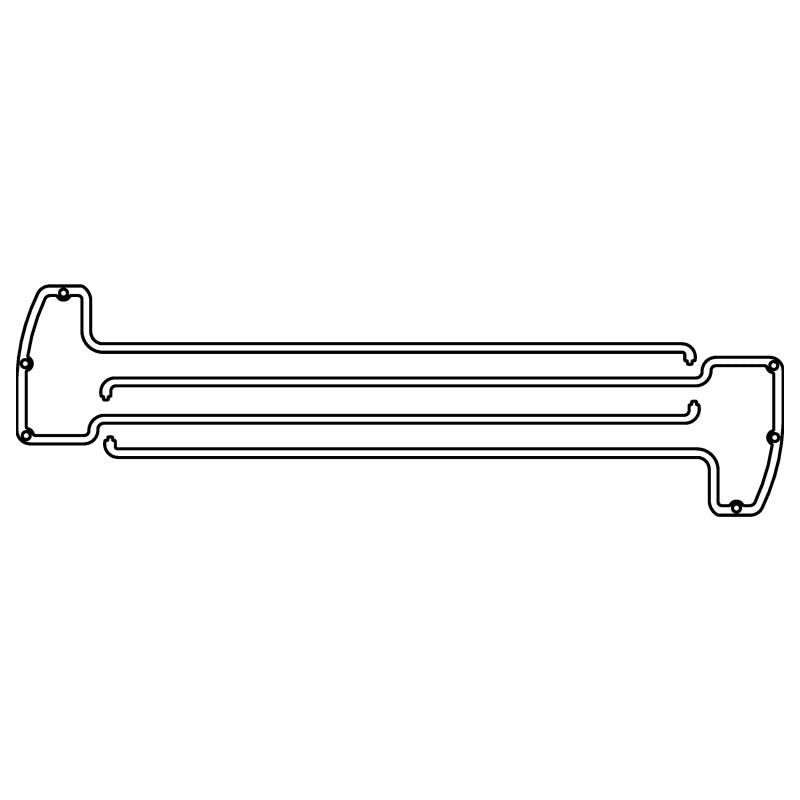 Cometic Gasket Jaguar 3.4L XK6 .060in AFM Cam Cover - Right