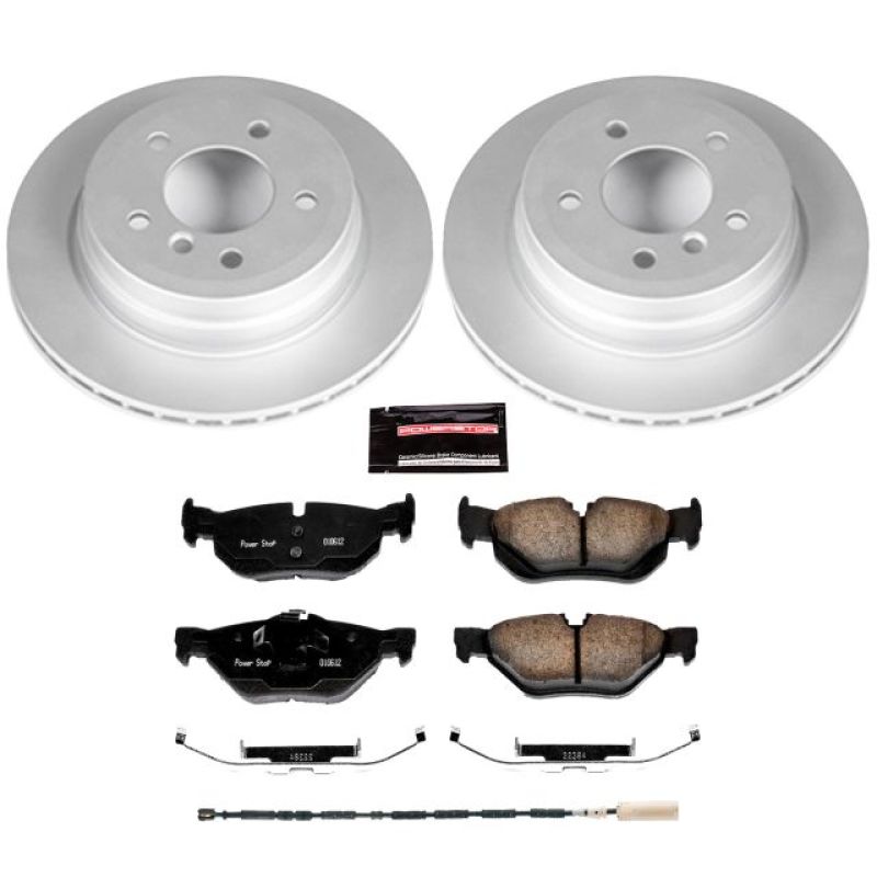 PowerStop 13-15 BMW X1 Rear Z23 Evolution Sport Coated Brake Kit