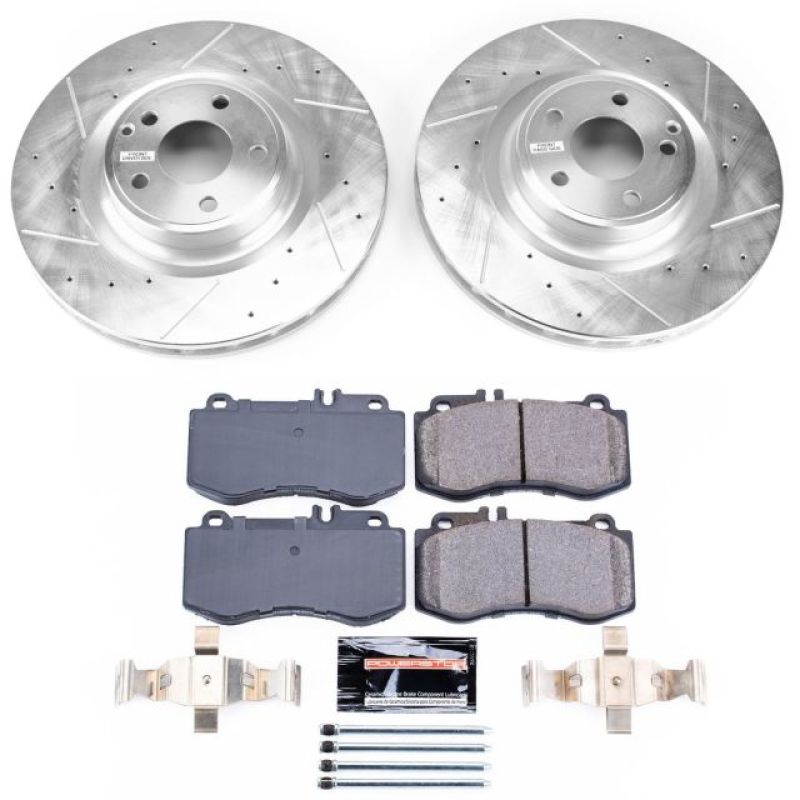 PowerStop 15-16 Mercedes-Benz E400 Front Z23 Evolution Sport Brake Kit