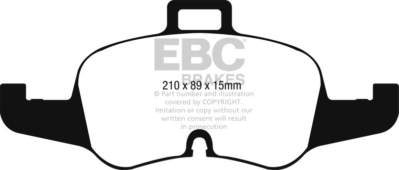 EBC RedStuff Performance Front Brake Pads DP32256C