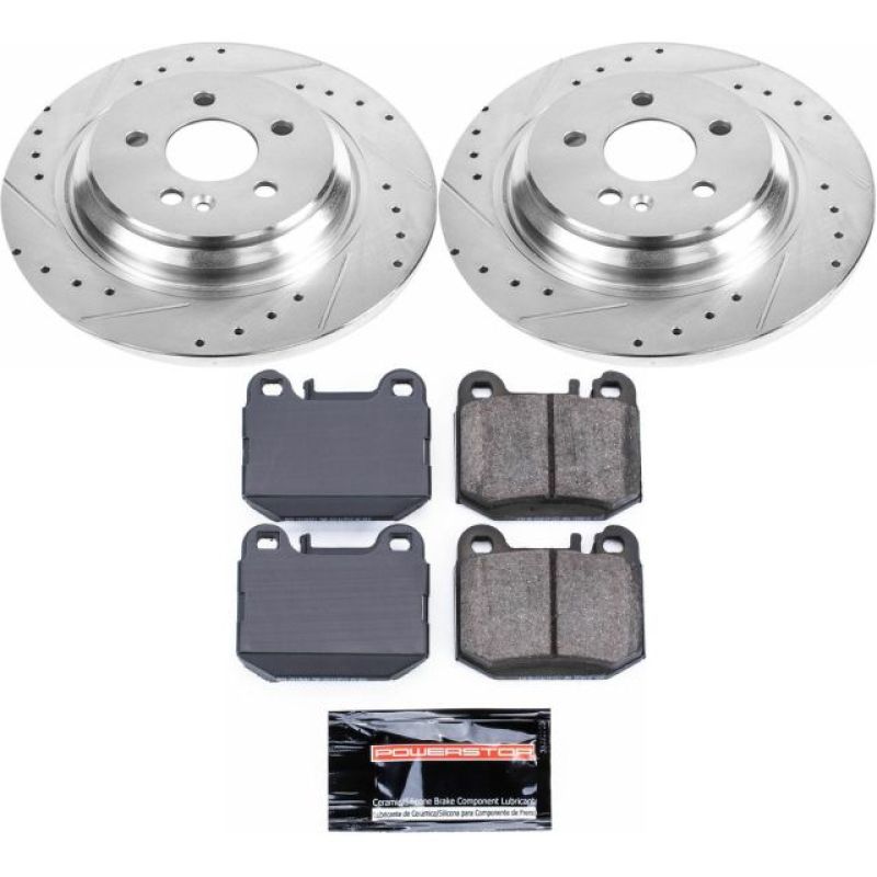 PowerStop 00-01 Mercedes-Benz ML430 Rear Z23 Evolution Sport Brake Kit