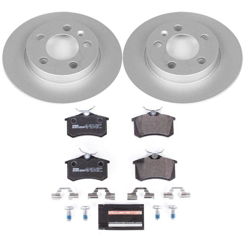 PowerStop 00-06 Audi TT Quattro Rear Euro-Stop Brake Kit