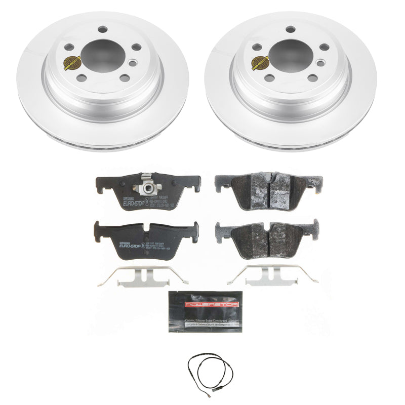 PowerStop 13-18 BMW 320i xDrive Rear Euro-Stop Brake Kit