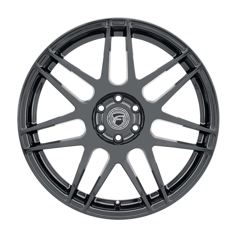 Forgestar F14 17x9 / 5x114.3 BP / ET35 / 6.4in BS Gloss Black Wheel - Semi Concave