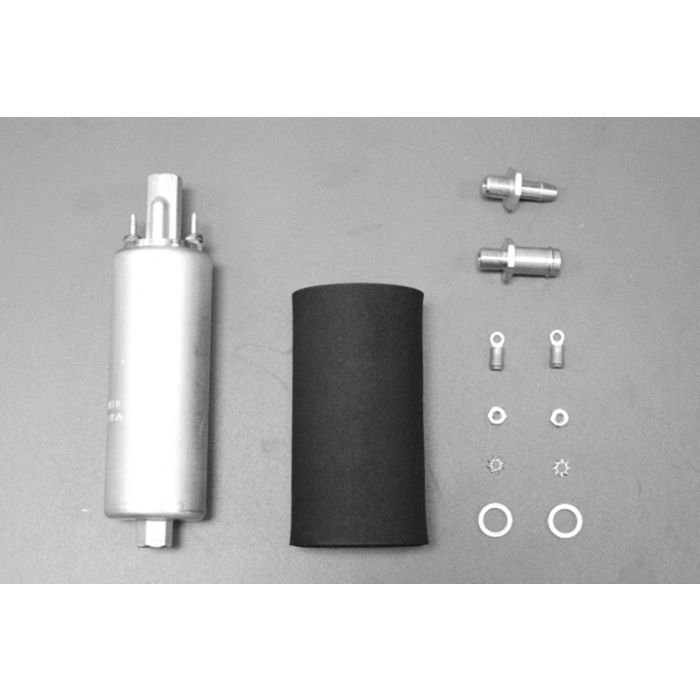 Walbro Inline Fuel Pump Kit - 1975-1976 Porsche, 1980-1981 Fiat, 1987-1994 Alfa Romeo, 1980-1991 Jaguar, 1977-1988 BMW, & 1975-1991 VW