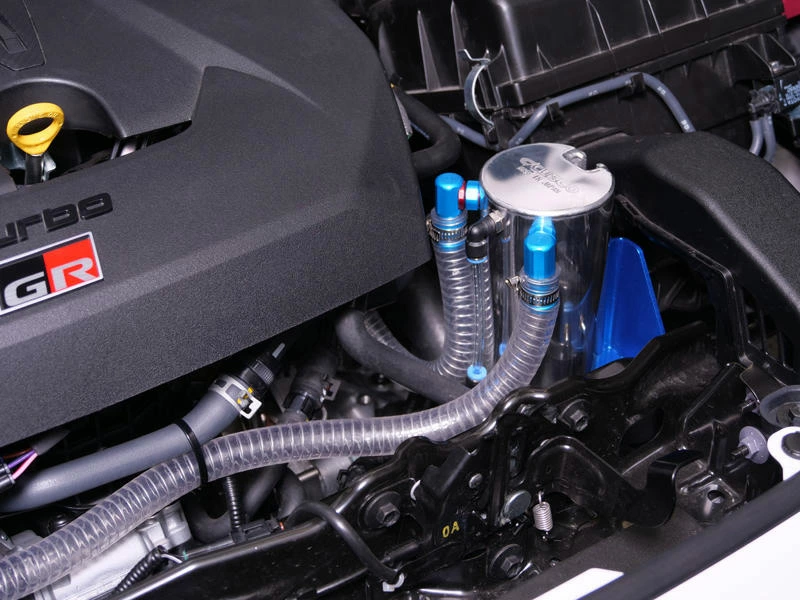 Cusco Oil Catch Can Kit 23+ Toyota GR Corolla (GZEA14H) only 0.6L Capacity w/ 15mm Hose ID