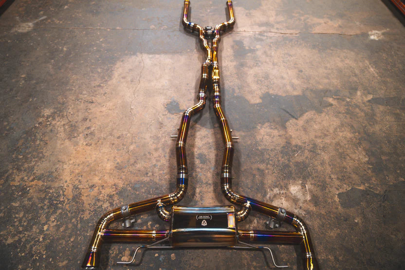 Valvetronic Designs - Mercedes AMG GLC 63 4.0L, Catback Grade 5 Titanium Titanium OEM Style