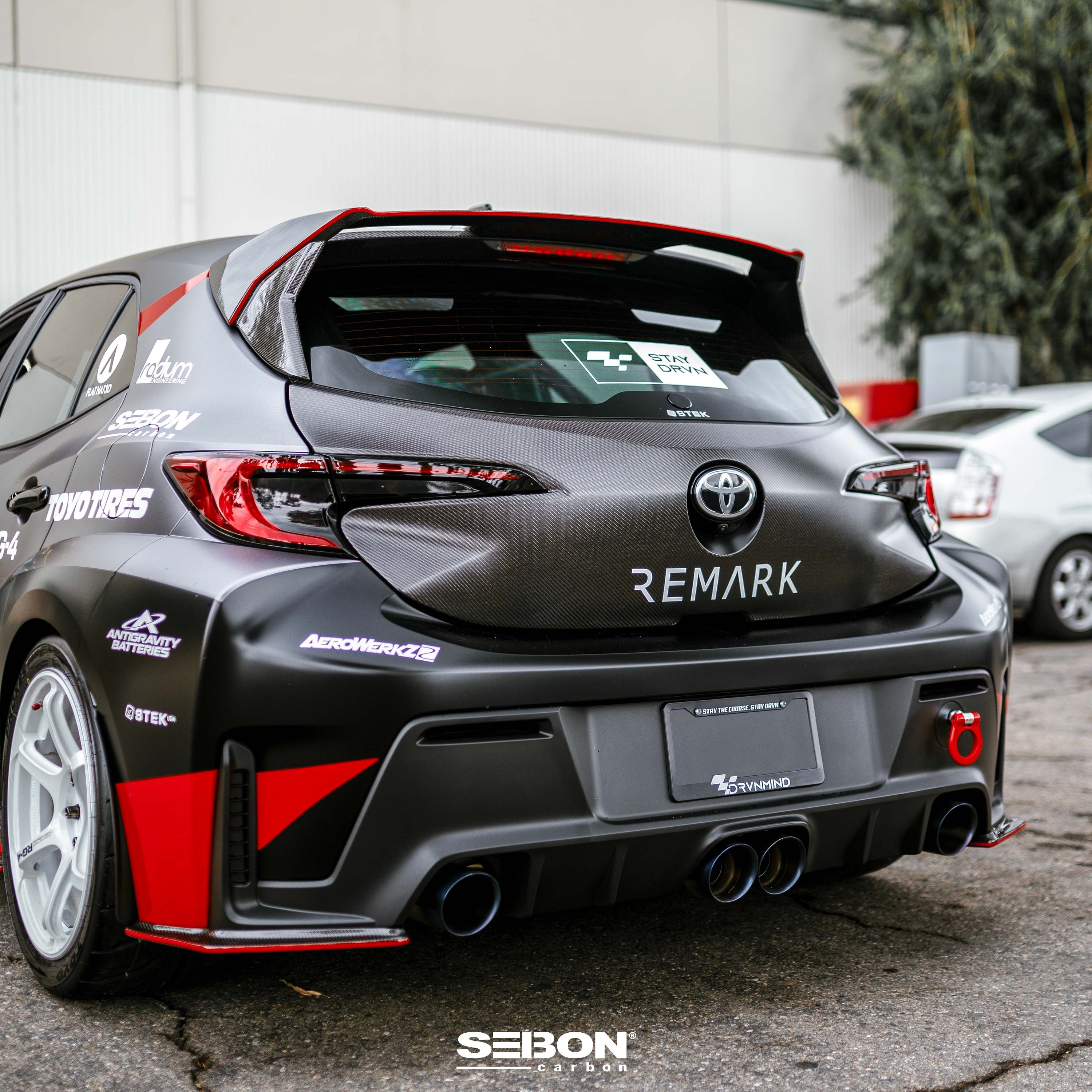 Seibon 2023+ Toyota GR Corolla Carbon Fiber OEM-Style Rear Spoiler