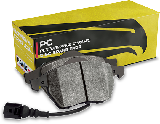 Hawk Performance 08-14 Mercedes-Benz CL63 AMG/CL65 AMG Performance Ceramic Street Rear Brake Pads