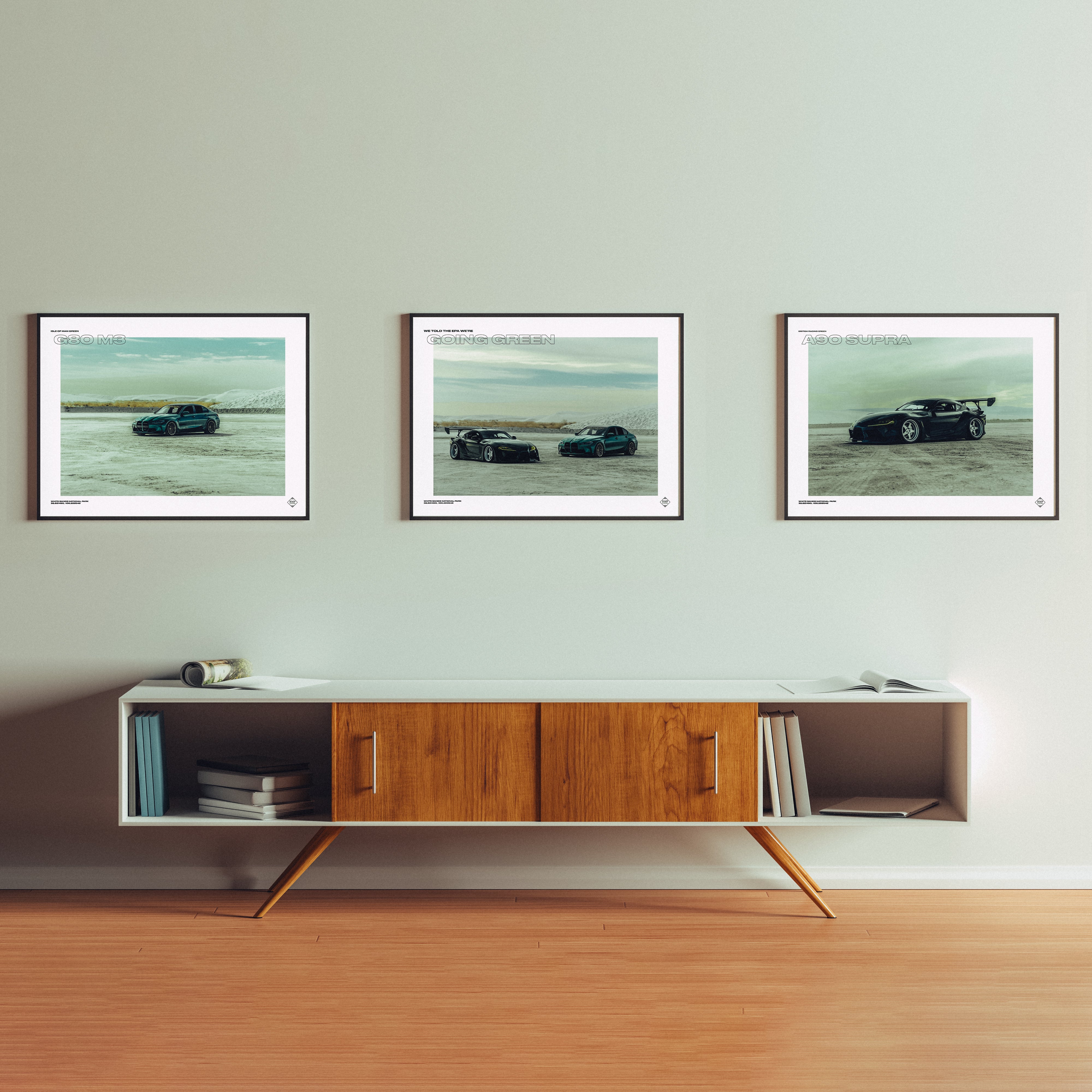 G80 M3 and A90 Supra Poster Bundle (18"x24")