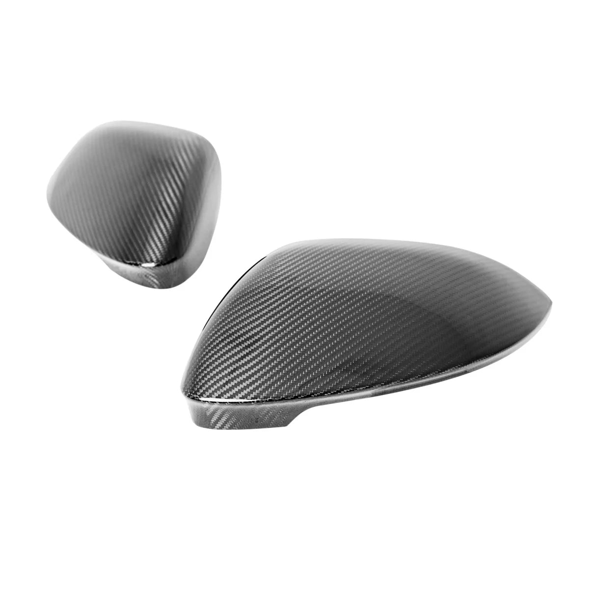 TRE VW Golf / Golf GTI / Golf R Mk8 & Mk8.5 Pre-Preg Carbon Fiber Wing Mirror Covers by TRE (2019+)