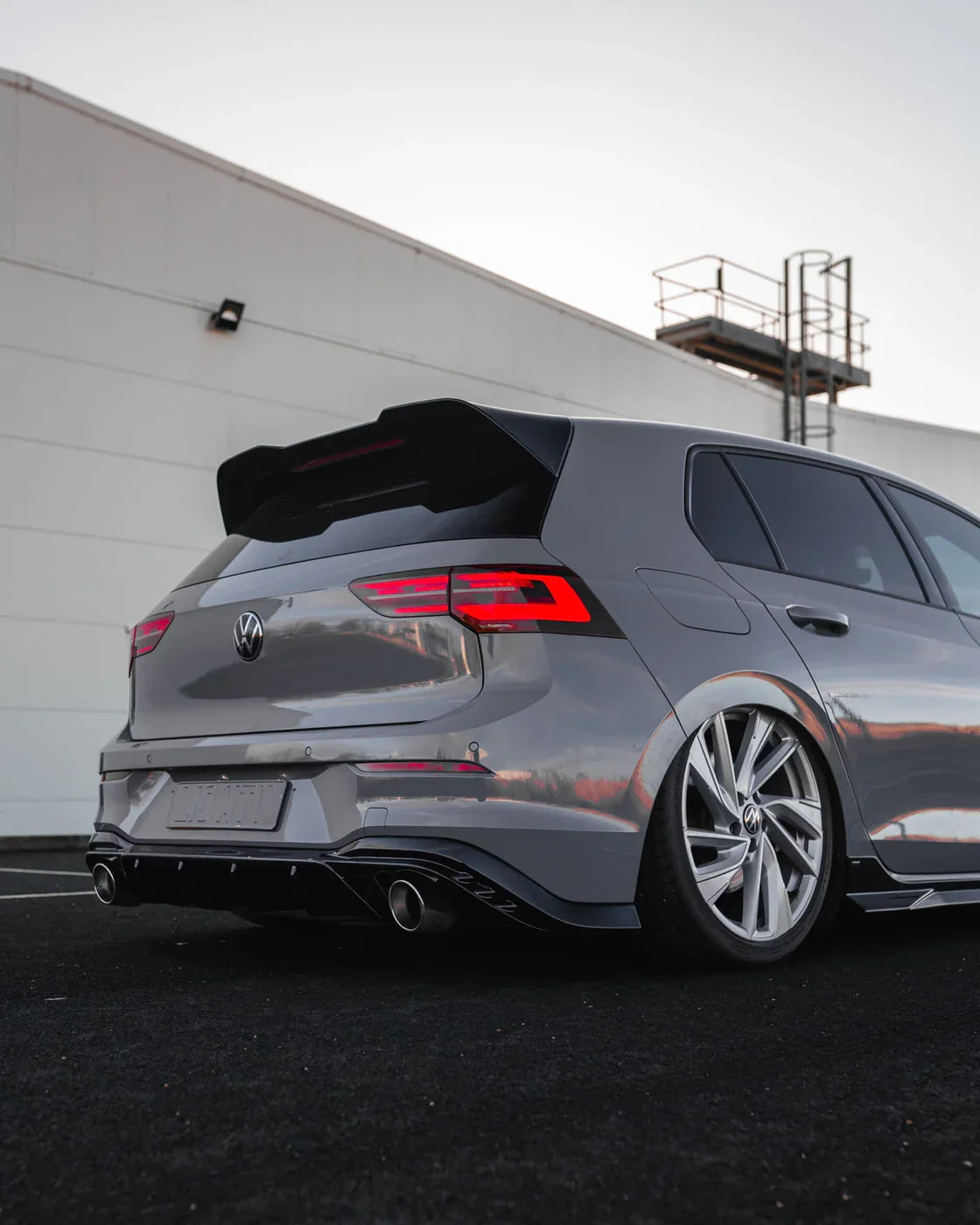 Zaero Design EVO-1 Gloss Black Rear Spoiler - VW MK8/MK8.5 GTI