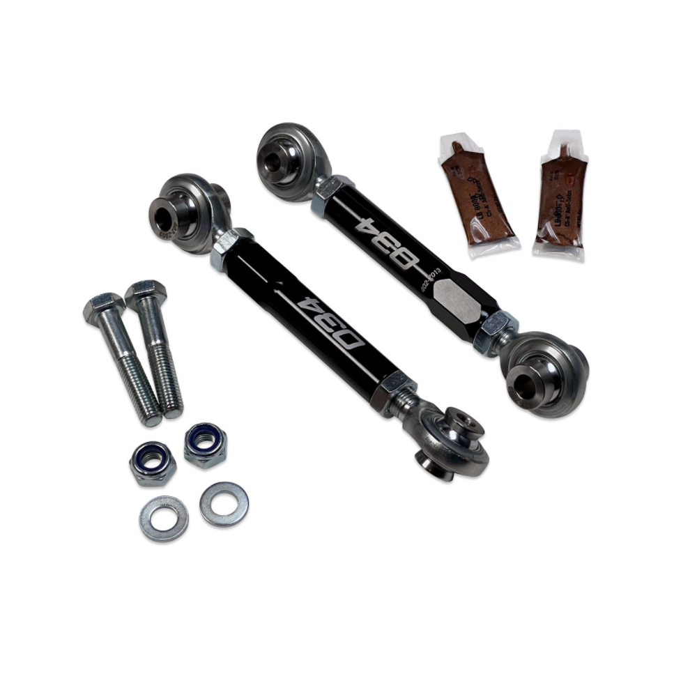 034 Motorsport Billet Adjustable Rear Sway Bar End Link Kit E82 · E88 · E90 · E92